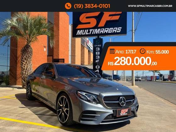 MERCEDES-BENZ E 43 AMG 3.0 V6 GASOLINA 4MATIC 9G-TRONIC